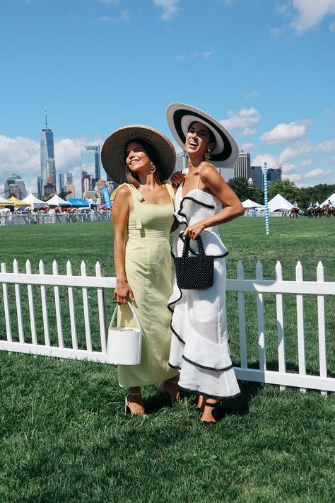 This Time Tomorrow Polo Day Outfits For Women, Dresses For Races, Summer Race Day Outfits, Derby Race Outfits, Derby Fashion Women, Outfits For Polo Event, Ascot Ladies Day Outfit, Polo Game Outfit, Ascot Races Outfits