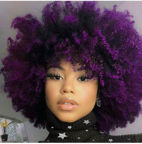 Purple Hair, Hair Colors, A Black, African American, Skin Tones, Skin, Stars, Purple, Hair