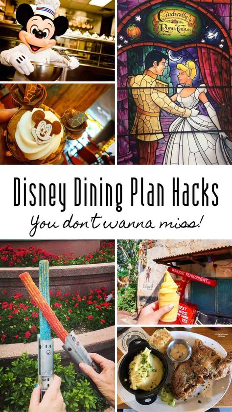 16 Genius Disney Dining Plan Hacks {Things you must know before you eat!} Dining At Disney World, Disney Anniversary, Dining Plan, Disney Countdown, Disney Cute, Disney World Vacation Planning, Disney World Food, Family Vacay, Disney Trip Planning