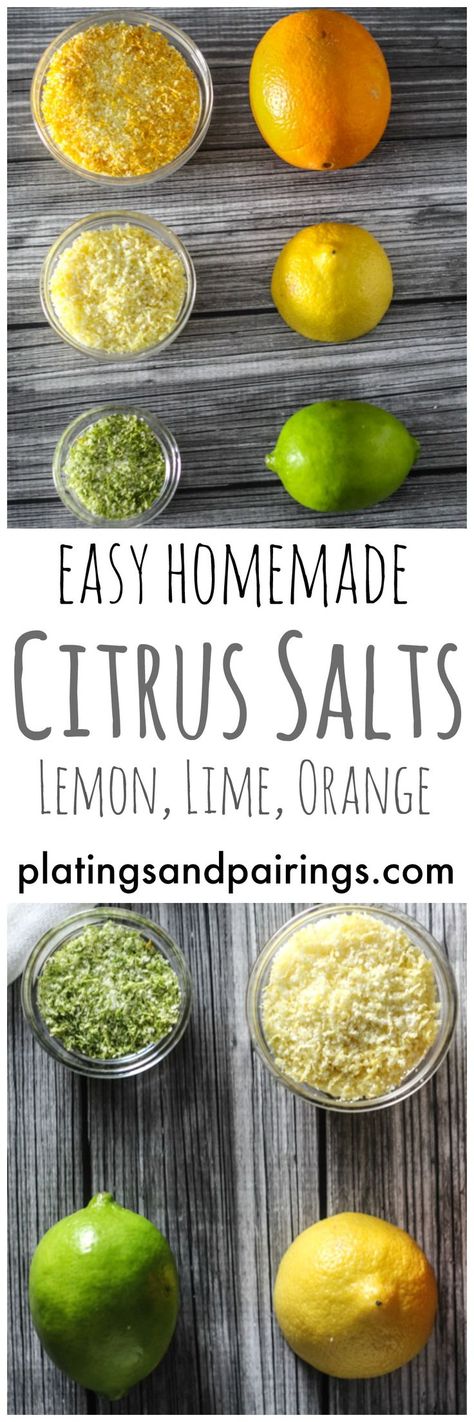 Fun and Easy to Make! platingsandpairings.com No Salt Recipes, Homemade Spices, Homemade Seasonings, Dehydrated Food, Think Food, Seasoning Mixes, Limes, Food Gifts, Diy Food