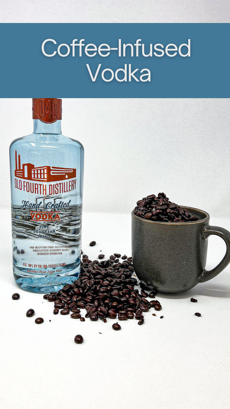 The infusion process brings out the depth and complexity of coffee, creating a spirit that can be enjoyed on its own or used to add a distinctive touch to cocktails. Innovative Cocktails, Infuse Vodka, Coffee Vodka, Kinds Of Beans, Bean Varieties, After Dinner Drinks, Premium Vodka, Espresso Beans, Homemade Coffee