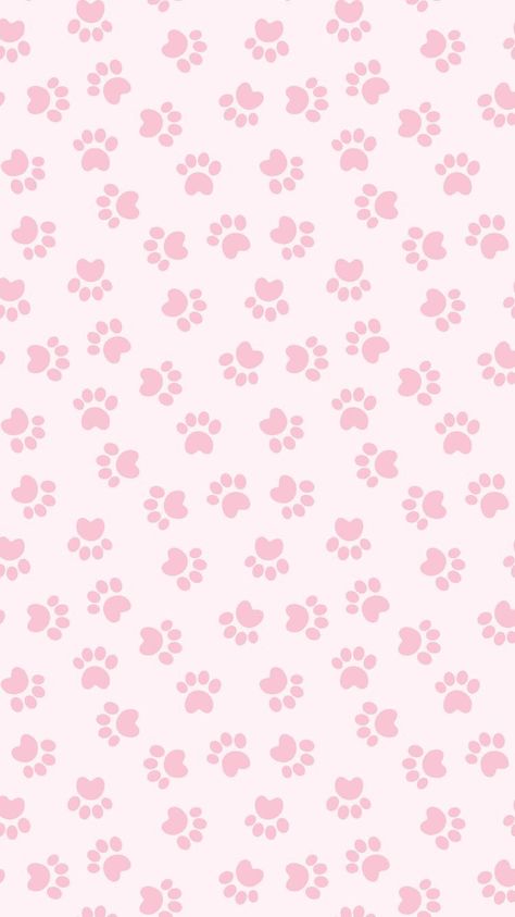 Pink Dachshund, Dachshund Wallpaper, Paw Print Background, Paw Background, Paw Wallpaper, Pink Paw Print, Dog Paw Prints, Pink Paws, Background Ideas