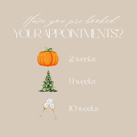 As the end of the year quickly approaches, our schedules fill up fast! Now is the perfect time to book your appointments to avoid the last minute rush & possible disappointment 🎃🎄🥂

#hairextensionist #awardwinner #internationaltrainer #haircourse #hairextensions #lola #businessowner #dubaibusinessowner Last Minute Available Appointment, Prebook Your Holiday Appointments, Lola Hair, Dubai Business, Hair Appointment, Holiday Hairstyles, End Of The Year, Last Minute, Rush