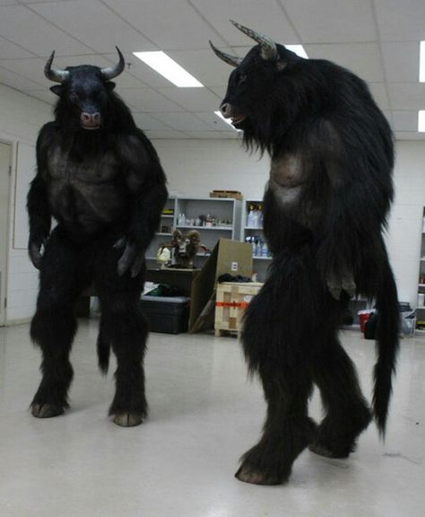 Minotaur Costume, Monster Costumes, Mandrill, Animal Costumes, 다크 판타지, Blonde Brunette, Creature Feature, Fantasy Costumes, Mythological Creatures