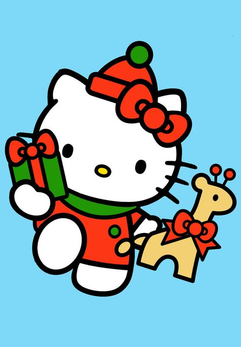 Looking forward to a Kitty Christmas Hello December Tumblr, Hello December Pictures, Xmas Characters, Hello December Images, Hello Kitty Clipart, Christmas Hello Kitty, Holiday Wallpapers, 2025 Planner, December Wallpaper