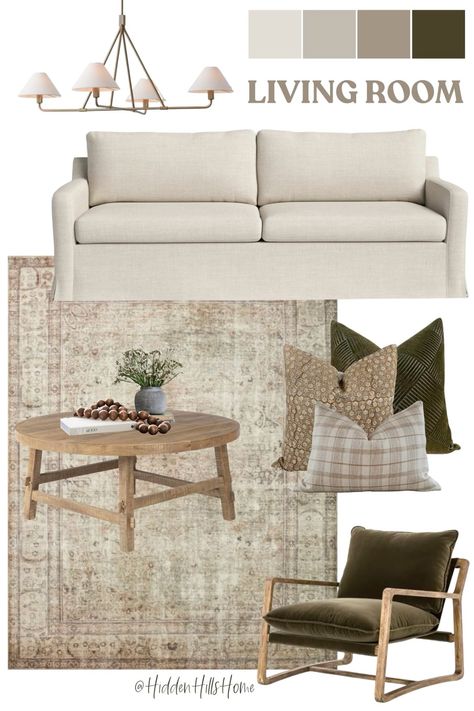 Boho Contemporary Decor, White Living Room Couch Ideas, Light Color Decor Living Room, Living Room Couch Ideas Modern, Southern Chic Decor Home, Living Room Rug With Sectional, Cheap Staging Ideas, White Living Room Sofa Ideas, White Oak Accents