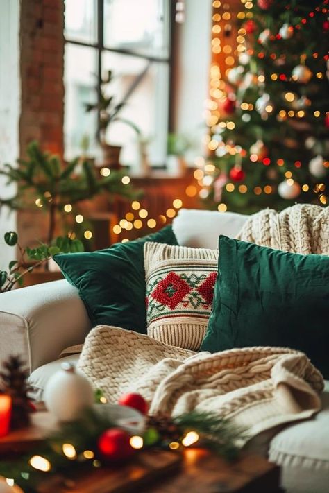 Festive Christmas Pajama Party Ideas for Fun! Home For Christmas Aesthetic, Christmas Decor Photography, Christmas Aestethic, Christmas Cozy Aesthetic, Oxford Christmas, Christmas Cozy Home, Christmas Party Aesthetic, Classic Christmas Decor Ideas, Christmas Party Photography