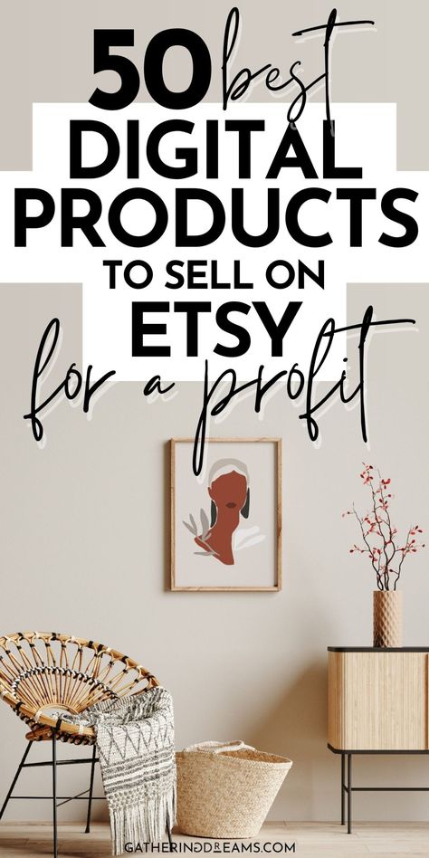 Digital products are one of the best ways to make money online right now. This article will show you the 50 most profitable digital products to sell on Etsy right now, along with examples of those making big sales! Digital Products To Sell, Products Ideas, Products To Sell, Etsy Seo, Etsy Business, Small Business Ideas, Business Inspiration, Creative Entrepreneurs, Sales And Marketing