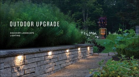 If you are looking for Rock Wall lighting products in Northern Virginia, then contact us now. We have wide selection of hardscape and rock wall lighting. For more information, Call us today! Wall With Lights, Retaining Wall Lighting, Hardscape Lighting, Landscape Walkway, Walkway Lighting, Solar Products, Landscape Lighting Design, Solar Landscape, Walkway Lights