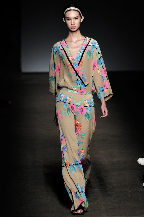 Botanical Fashion, Fashion Week 2015, Tracy Reese, 2015 Fashion, Spring Summer 2015, Suit Fashion, Fashion Week Spring, New York Fashion Week, Modern Luxury