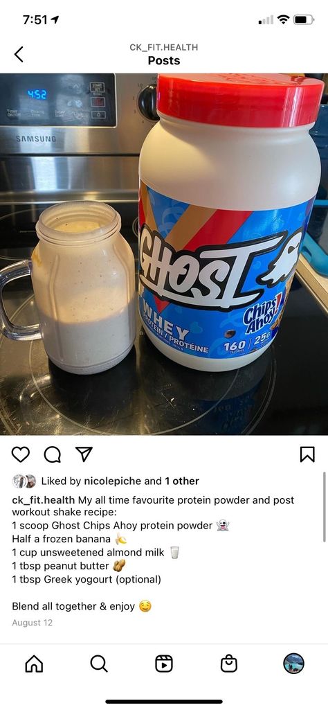 Ghost Protein Shake Recipes, Chips Ahoy Protein Recipes, Chips Ahoy Protein Shake, Ghost Protein Powder Recipes Chips Ahoy, Ghost Chips Ahoy Protein Recipes, Ghost Protein Powder Recipes, Ghost Protein, Protein Powder Recipes Shakes, Protein Shakes For Kids