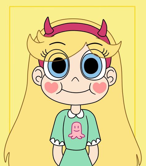 Star Butterfly is a cute smiley by Deaf-Machbot Desenhos Love, Happy Birthday Wallpaper, Anime Stars, The Forces Of Evil, Long Blonde, Star Butterfly, Character Wallpaper, Star Vs The Forces Of Evil, Star Vs The Forces