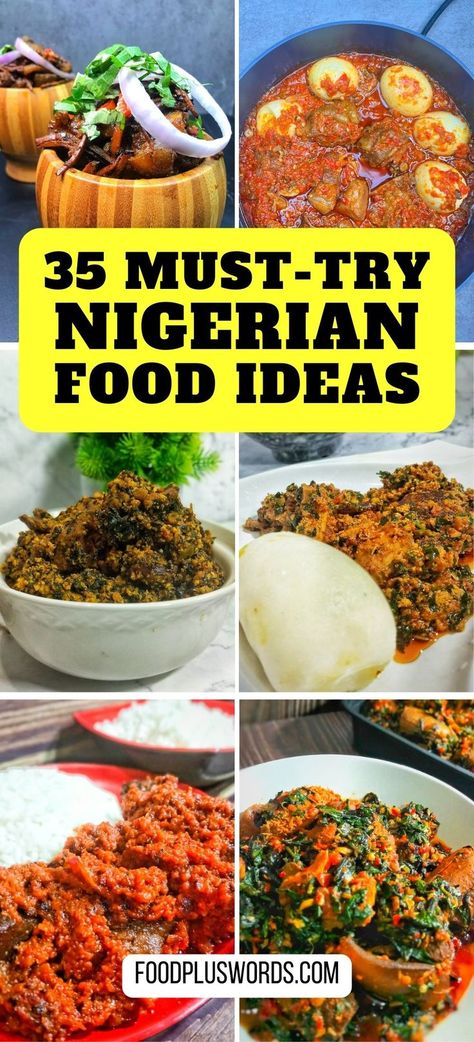 Nigerian Food Ideas, Egusi Soup Recipes, Nigerian Stew, Nigerian Food Recipes, Egusi Soup, African Stew, Nigeria Food, African Recipes Nigerian Food, West African Food