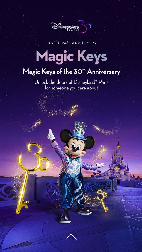 Magic Poster Design, Disneyland Paris 30th Anniversary, Disneyland Poster, Nye 2025, Anniversary Post, Disney Box, Disney Anniversary, Enchanted Kingdom, Magic Rainbow