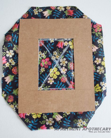 Fabric covered photo frames – Apartment Apothecary Homemade Photo Frames, Diy Photo Frame Cardboard, Cuadros Diy, Handmade Photo Frames, Picture Frame Crafts, Cardboard Box Crafts, Diy Photo Frames, Cardboard Frame, Blue Peter