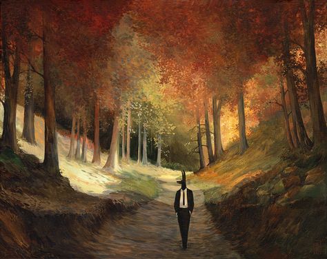 Tis’ Autumn | Art by Joanna Karpowicz Dobber Man, Autumn 2022, Autumn Art, Autumn Day, Acrylic On Canvas, Canvas, Quick Saves, Art