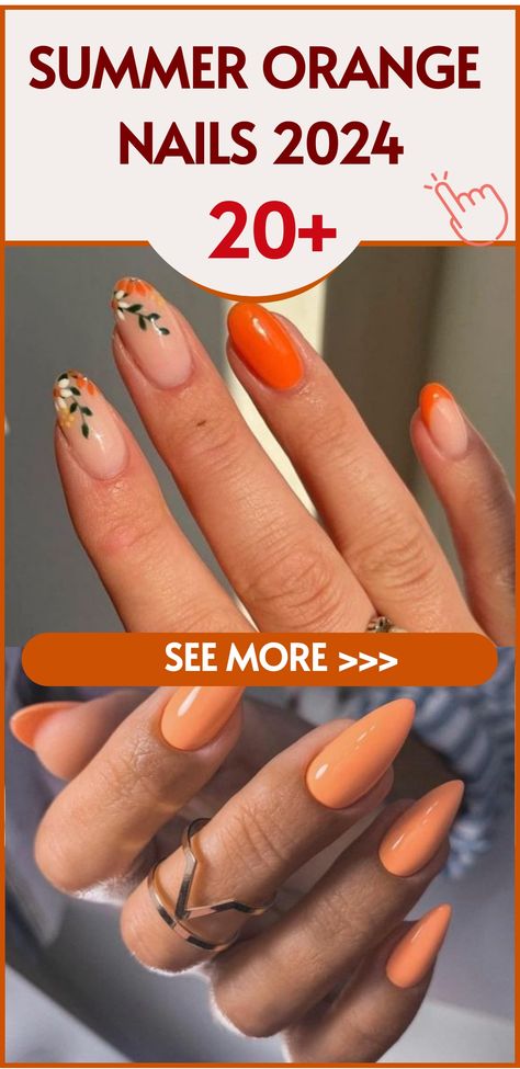 Transform your nails for summer with our lively orange nail art, bringing a burst of sunshine to your appearance. Choose between vivid or subtle shades to suit your style, expertly crafted by our talented technicians. Embrace the essence of summer with these chic and adaptable orange nails that will turn heads wherever you go – be it beach outings or garden parties. Seize the opportunity to flaunt your summer vibe – schedule your appointment today and let your manicure reflect the season's warmt Orange Nails For Summer, Summer Orange Nails, Diy Cat Scratcher, Orange Nail Art, Nails For Summer, Orange Nail Designs, Summer Nail Ideas, Orange Nail, Hot Orange