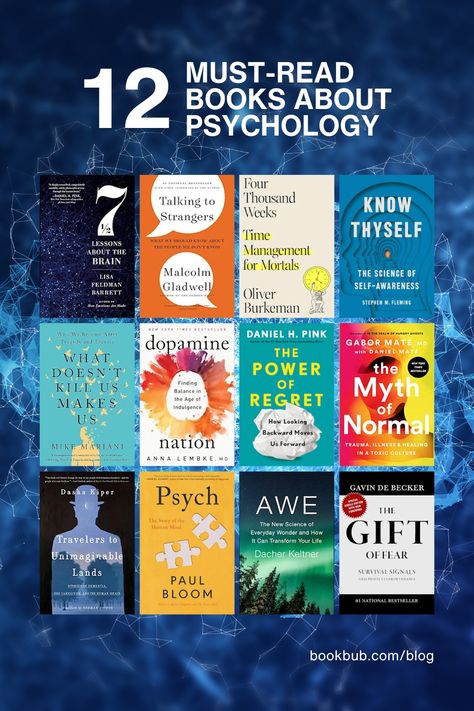 Good Books About Psychology, Books On Psychology Novels, How To Read People Psychology Books, Books To Read For Psychology, Best Psychological Books, Books About The Mind, Books Related To Psychology, Book On Psychology, Books For Concentration