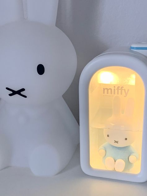 Miffy Humidifier Blue, Miffy Humidifier Aesthetic, Miffy Bedsheets, Miffy Makeup, Miffy Humidifier, Miffy Merch, Yesstyle Haul, Spoil Myself, Miffy Lamp