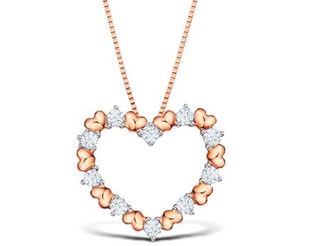 Lee Hwa Jewellery Celebrates V Day With Amia Pendant Simple Heart Necklace, Jewellery Design Sketches, Diamond Necklace Designs, Gold Pendant Jewelry, Heart Shaped Jewelry, Gold Jewellery Design Necklaces, Heart Pendant Diamond, Heart Shape Pendant, Exclusive Jewelry