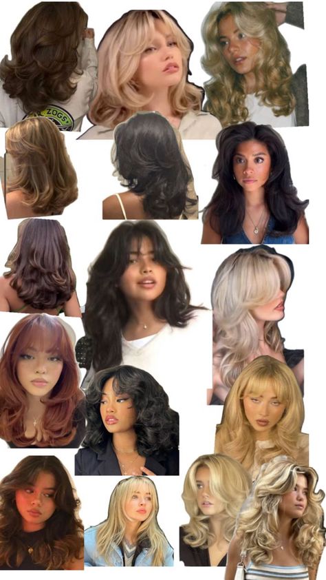 Hair Inspiration Long, Layered Haircuts For Medium Hair, Hairstyles For Layered Hair, Blowout Hair, Pretty Hair Color, 90s Hairstyles, Hair Stylies, Haircuts For Medium Hair, Haircuts For Long Hair