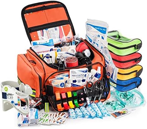 Advanced Emt, Medical Bag, Medical Kit, First Aid Supplies, Emergency Supplies, Professional Bag, Gear Bag, In Case Of Emergency, First Aid Kit