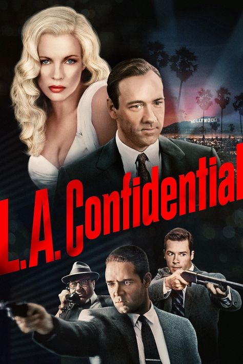 L.A. Confidential http://produccioneslara.com/pelicula-duro.php Mickey Cohen, La Confidential, Guy Pearce, Kim Basinger, Russell Crowe, Danny Devito, Hollywood Gossip, Kevin Spacey, Dark City