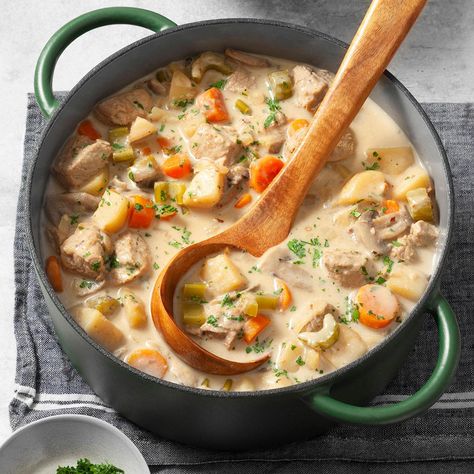 Pork Tenderloin Stew Soup With Leftover Pork Loin, Soups Made With Pork Loin, Soups With Pork Loin, Leftover Pork Soup, Soup Using Pork, Leftover Pork Tenderloin Recipes Soup, Pork Tenderloin Stew Slow Cooker, Pork Tenderloin Healthy Recipes, Pork Soup Crockpot Recipes