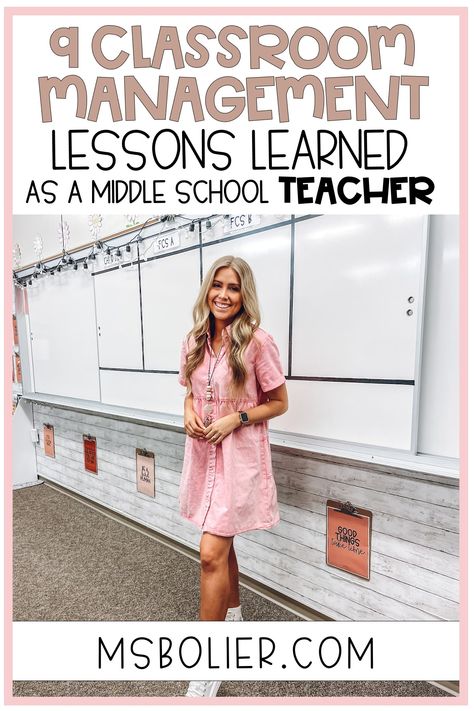 9 Valuable Lessons I Have Learned About Classroom Management as a Middle School Teacher Cute Classrooms Middle School, Elar Classroom Setup Middle School, Middle School Management Ideas, Middle School Class Management, Middle School English Teacher Classroom, Resource Room Middle School, Classroom Consequences Middle School, Middle School Reading Intervention Activities, Social Contract Classroom Middle School