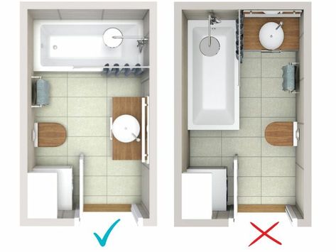 Small Narrow Bathroom, Small Bathroom Floor Plans, Small Bathroom Plans, Bathroom Layout Ideas, Bathroom Layout Plans, Small Full Bathroom, Diy Macramé, Small Bathroom Layout, Bathroom Plan