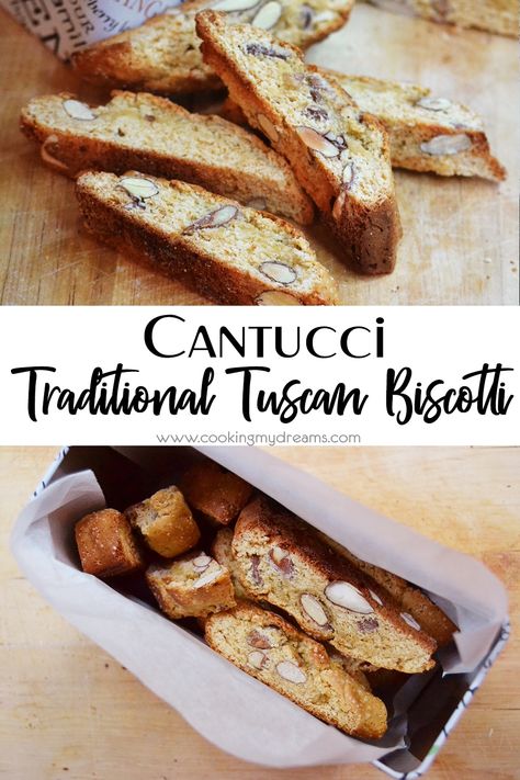 Best Almond Biscotti Recipe, Cantuccini Recipe, Almond Biscotti Recipe Italian, Almond Biscotti Recipe, Wine Cookies, Tuscan Recipes, Almond Biscotti, Biscotti Recipe, Eat Seasonal