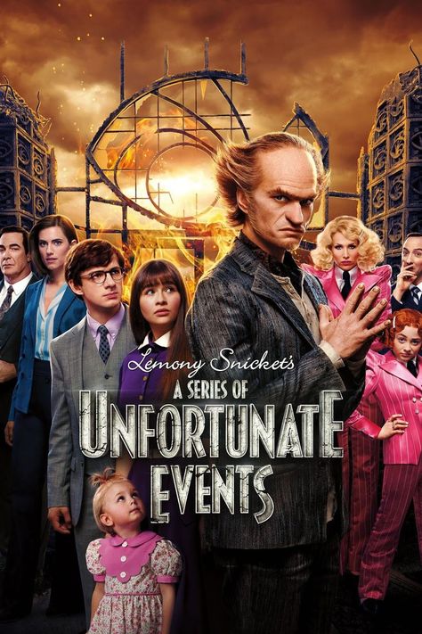 Series Poster, Lemony Snicket, Film Watch, Unfortunate Events, Anger Issues, A Series Of Unfortunate Events, Shows On Netflix, Event Poster, Netflix Series