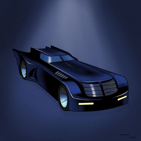 Batmobile Animated Series, Batman Movie Posters, Notes On Instagram, Batman Car, The Batmobile, Batman 2, Batman Batmobile, Caped Crusader, Dc Art