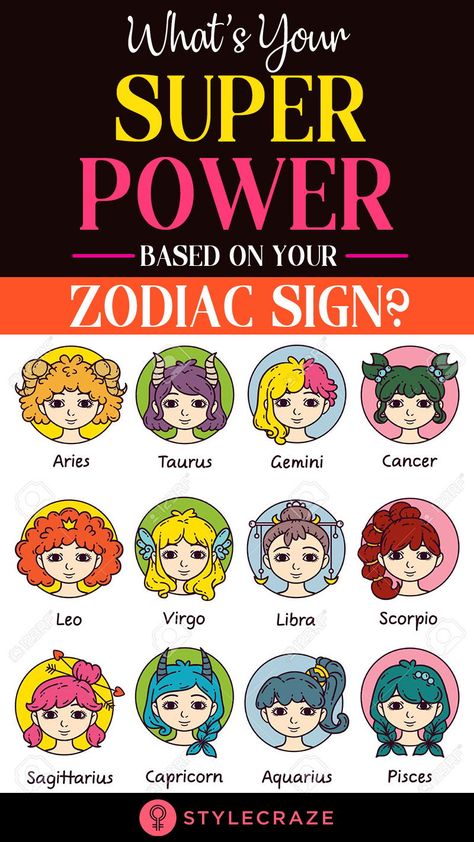 While these superpowers are too lofty to achieve, there are some superpowers that we are inherently blessed with, based on our zodiac sign. Sounds interesting, doesn’t it? Well, read on to discover your superpower! #trending #trends #trendingnow Unique Super Powers, Horoscope Reading, Aries Sign, Zodiac Signs Aries, Well Read, Zodiac Personalities, Zodiac Traits, Leo And Virgo, Sagittarius And Capricorn