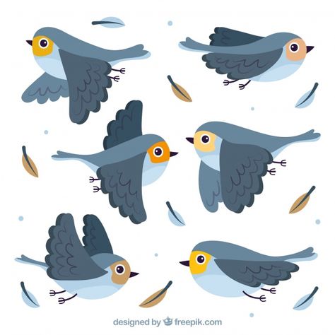 Flat flying bird background Free Vector Flying Bird Drawing, Bird Background, Traditional Japanese Art, Flying Bird, Sketch Inspiration, Arte Animal, Bird Drawings, Bird Illustration, Cute Birds