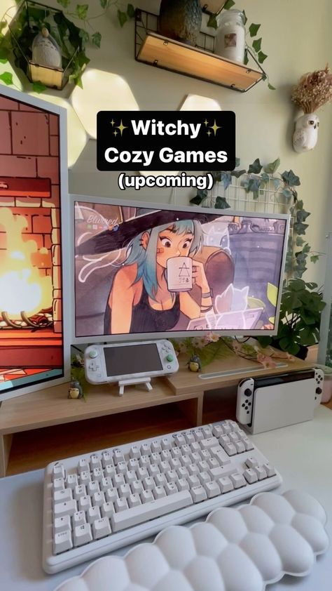 Reni / Bonnie 🦊 | Cozy Games | Part 1 - Upcoming Indie & Cozy Games in May for PC & Nintendo Switch! 🥰 This month is full of new game releases, so I had to split all… | Instagram Cozy Xbox Games, Cozy Games Switch, Cozy Pc Games, Cozy Nintendo Switch Games, Cozy Switch Games, Nintendo Switch Cute, Gaming Journal, Nintendo Switch Aesthetic, Aesthetic Apps Games