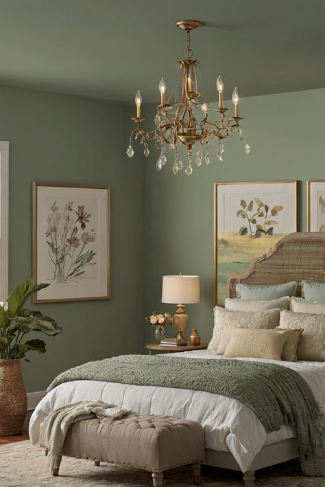 Indulge in the serene beauty of Sherwin Williams' Svelte Sage hue as we explore a daily routine of interior designer magic, transforming spaces with muted splendor. #Ad #homedecor #homedesign #trendgirlApartment #Painthome #interiorarchitecture Wall Colors Green Room Colors
Bright Room Colors
Apartment Renovation
Home Remodeling
Modern Paint Colors
2024 Color Inspiration Bedroom, Sage Coloured Bedroom, Sage Color Room, Bedrooms Painted Green, Svelte Sage Sherwin Williams Bedroom, Room Colors Ideas Bedroom, Soft Green Bedroom Walls, Cozy Bedroom Wall Colors, Sage Green Sherwin Williams