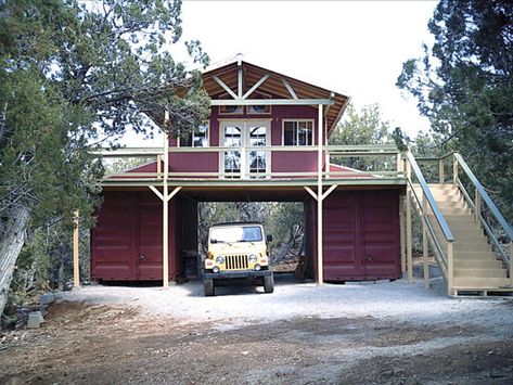 Barn made from Conex units. Conex Box, Container Home Designs, Shipping Container Buildings, Building Permit, Sea Containers, Shipping Container Home Designs, Storage Container Homes, Container Cabin, Container Buildings