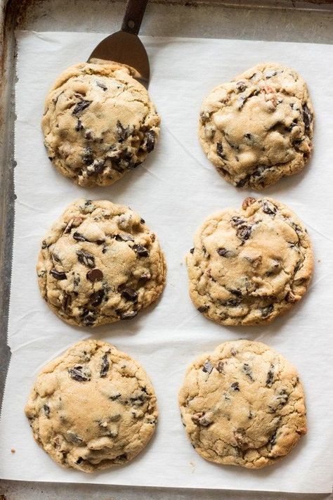 Everyone needs these big fat chocolate chip cookies in their life. Crunchy on the outside, chewy in the middle, and full of melty chocolate chips. Fat Chocolate Chip Cookies, Big Chocolate Chip Cookies, Big Chocolate, Big Cookie, Chocolate Cookie Recipes, Best Chocolate Chip Cookie, Chocolate Chip Oatmeal, Cookies Recipes Chocolate Chip, Cookie Desserts