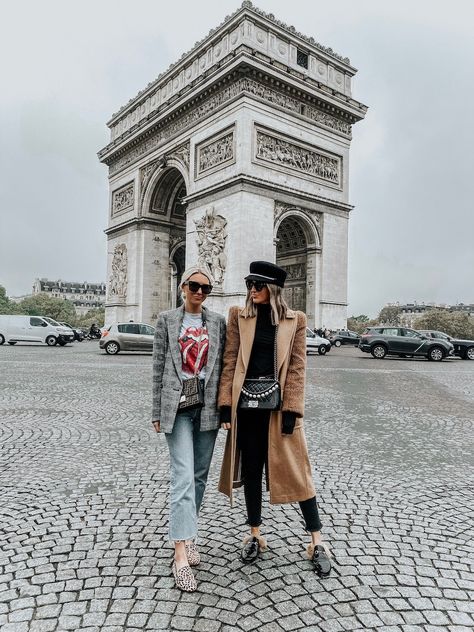 What We Wore In Paris - Somewhere, Lately Paris Trendy Outfits, Euro Outfits Winter, Paris Fall Outfits Sneakers, Comfortable Outfits For Paris, Winter Plane Outfit Travel, Paris Couple Outfit Ideas, Paris Outfits Fall Autumn, Autumn Outfits In Paris, Outfit Ideas In Paris