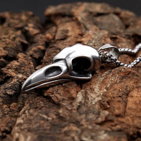 Crow skull