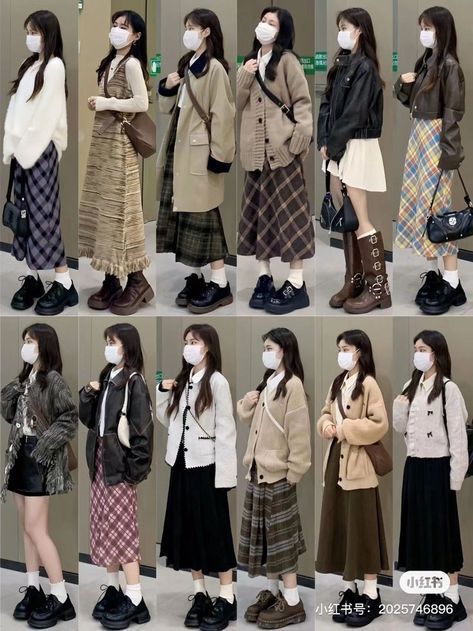 Japanese Graduation Outfit, Japanese Fashion Women Autumn, Japan Clothes Style, Outfit Inspo Japanese, Japanese Clothing Style Casual, Japanese Simple Outfit, Japanese Fall Fashion Women, Japanese Women Outfit, Cute Japanese Winter Outfits