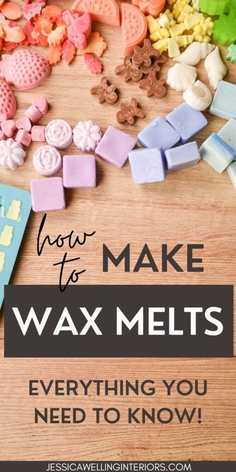 How To Make Homemade Wax Melts, How To Make Wax Melts From Candles, Wax Melts Making, Easy Wax Melts How To Make, Diy Wax Candles Homemade, How To Make Candle Wax Melts, Best Wax Melt Scents, Wax Melt Recipes Diy, Easy Wax Melts