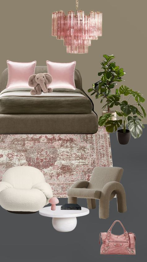 #roominspo #bedroom #aesthetic #coquette #plants #greenaesthetic #green #cute #cleangirl #cleangirlaesthetic #pink #pinkaesthetic Light Pink And Green Aesthetic Bedroom, Coquette Green Room, Pink And Green Minimalist Aesthetic, Bedroom Aesthetic Coquette, White Bed Aesthetic, Pink And Green Bedroom Aesthetic Vintage, Pink And Green 2000s Room, Apartment Refresh, New York Bedroom