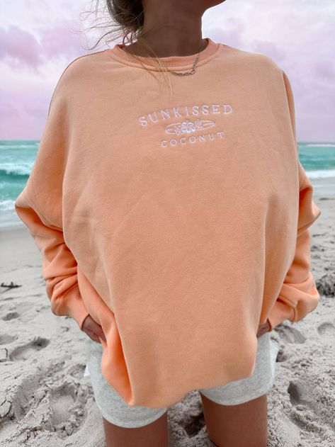 LOGO COLLECTION – Sunkissedcoconut Sunkissed Coconut, Luxury Paints, Cute Sweatshirts, Logo Collection, Elegant Shirt, Embroidered Sweatshirts, Preppy Outfits, Christmas Shopping, Sweat Shirt