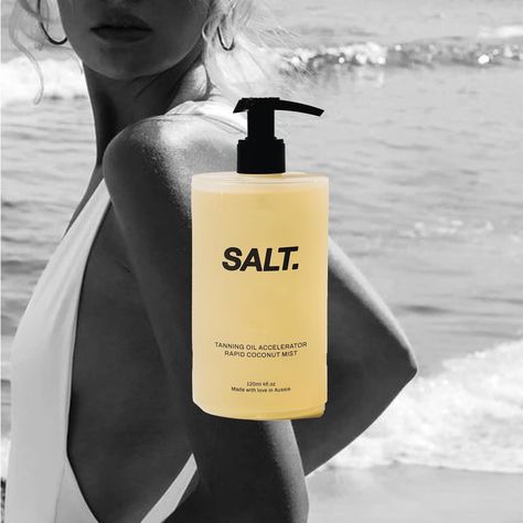 Introducing SALT: Where Luxury Meets Skincare ✨🌊 We’re so excited to show the brand results of our collaboration with SALT, an Australian brand that epitomizes luxury, skincare, and sun-kissed sophistication. At SALT, they don’t just craft the usual tanning accelerators and mists ; they curate experiences centered around skin health and radiant beauty. With an unwavering commitment to skincare, all their products boast SPF protection—a testament to their dedication to safeguarding your skin... Salt Logo, Studio Branding, Tanning Oil, Luxury Skincare, Sun Kissed, Skin Health, Tanning, So Excited, Logo Branding