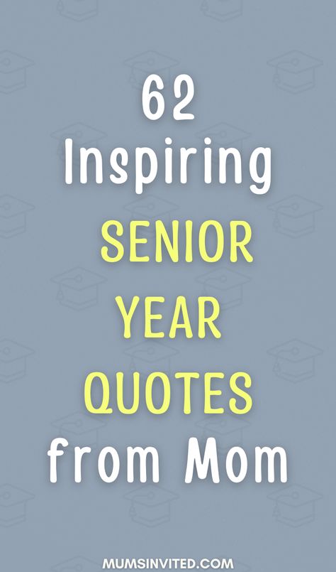 Start your high school/college senior year with the best, short senior quotes, sayings, & captions. This includes short senior sayings, senior year quotes, inspirational senior messages & motivational senior graduation quotes perfect for first day of senior year. Find ideas for sassy senior Instagram captions & funny yearbook quotes to share with friends. These memorable senior sunday captions are perfect for the last year of school. last first day of school senior year quotes. Inspiring Quotes For Seniors, Start Of Senior Year Quotes, First Day Of Senior Year Captions Instagram, Son Senior Year Quotes, Senior Year Of College Quotes, High School Senior Words Of Wisdom, Motivational Quotes For Senior Year, Senior Year College Quotes, Senior Parent Quotes