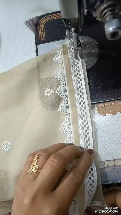 How To Sew Lace Fabric, Boutique Suits Designer, Simple Suit Designs With Laces, Plane Suit Designs With Lace, Laces Designs On Suits, Plain Suits Design With Lace, Lace Design On Suits Latest, Cotton Lace Design On Suits, Suit Lace Design