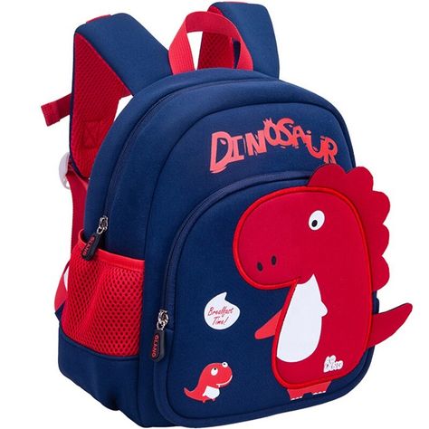 Baby School Bags, Preschool Backpack, Dinosaur Backpack, Cute Luggage, Kids School Supplies, Cartoon Bag, Animal Bag, Toddler Backpack, Unisex Backpack