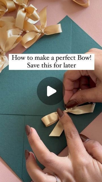 Flat Ribbon Bow, How To Tie A Bow With Ribbon Video, How To Make A Tiny Bow With Ribbon, Easy Small Bows With Ribbon, Simple Ribbon Bow Diy, How To Make A Pretty Bow With Ribbon, How To Make Small Ribbon Bows, How To Make Cute Bows With Ribbon, How To Tie Small Bows